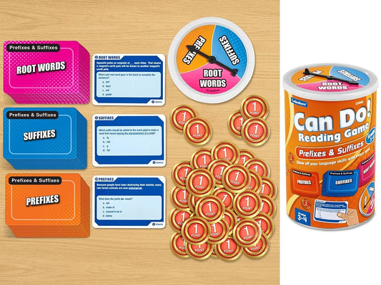 Can Do! Prefixes & Suffixes Game - Gr. 3-4 - US 5532