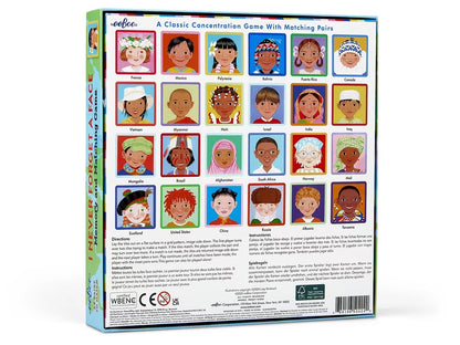 Kids Around the World Memory Match Game - US 7819