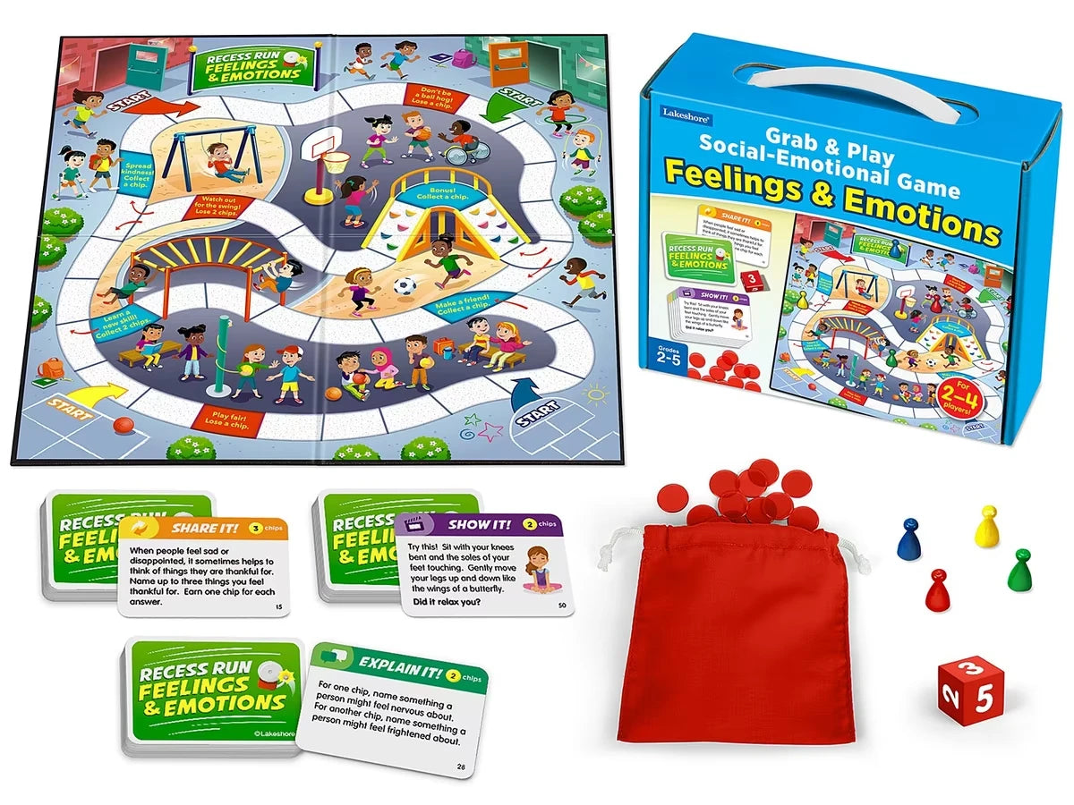 Feelings & Emotions Grab & Play Game - US 6899