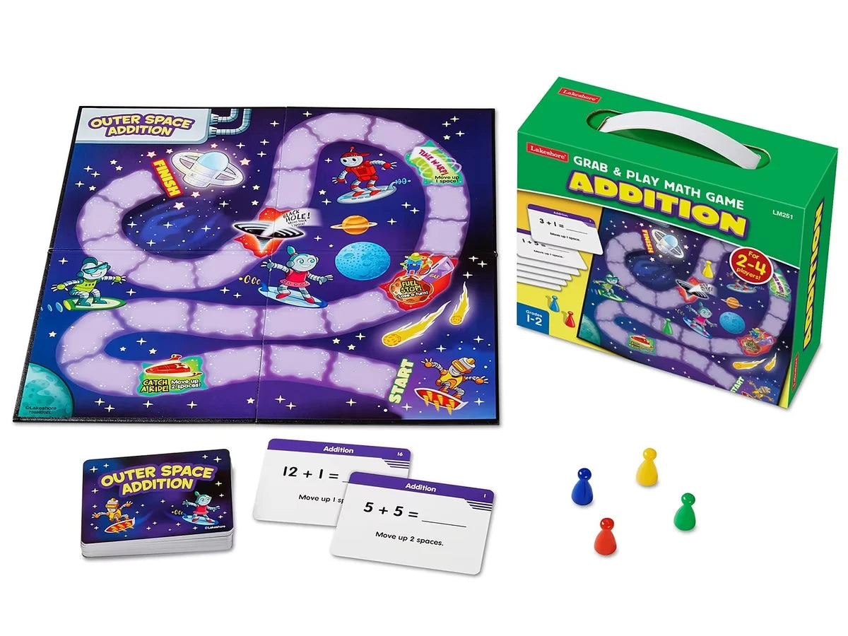 Addition Grab & Play Game - Gr. 1-2 - US 8025