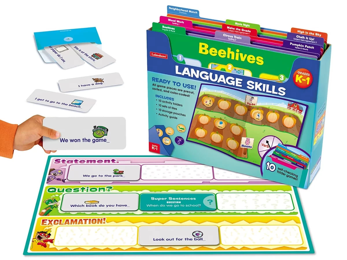 Language Skills Folder Game Library - K-Gr. 1 - US 5154