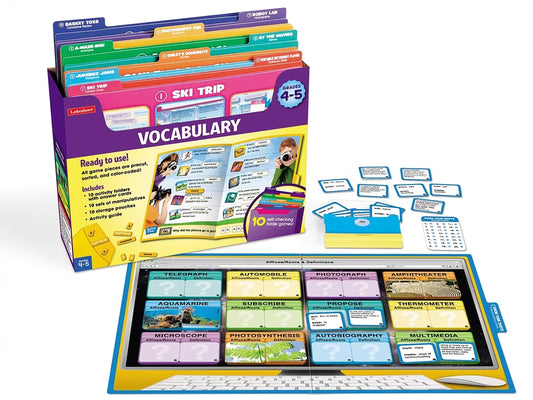 Vocabulary Folder Game Library - Gr. 4-5 - US 1632