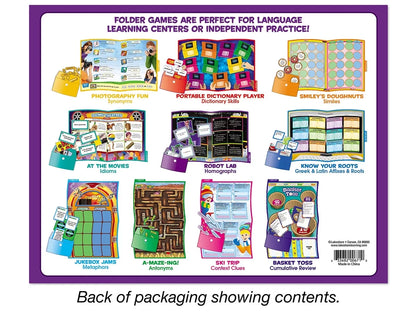 Vocabulary Folder Game Library - Gr. 4-5 - US 1632