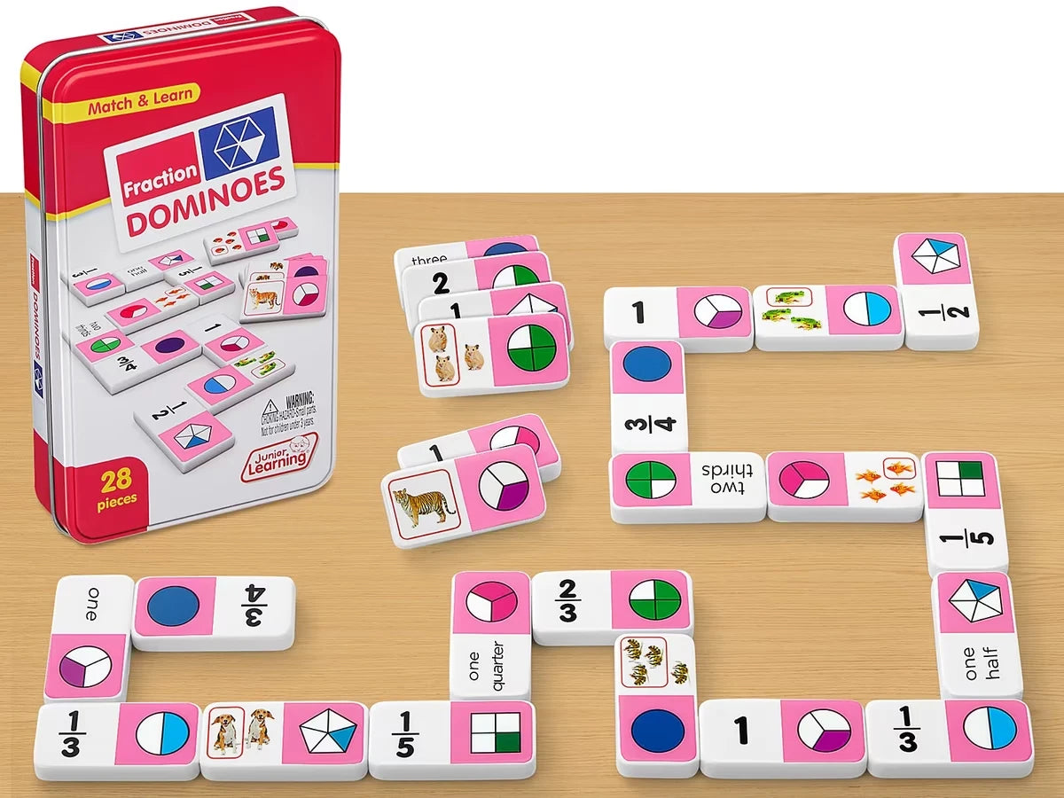Mastering Fractions Dominoes - US 6784