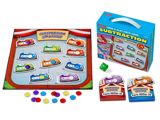 Subtraction Grab & Play Game - Gr. 1-2 - US 5361