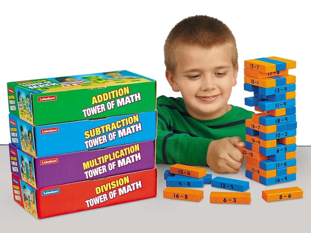 Tower of Math Games - Complete Set - US 2264