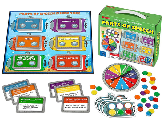 Parts of Speech Grab & Play Game - Gr. 1-2 - US 8877