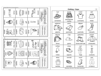 Bilingual Bingo Workbook - US 6323