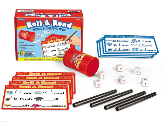 Roll & Read Blends & Digraphs Game - US 8866