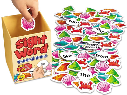 Sight-Word Seashell Game - US 4356