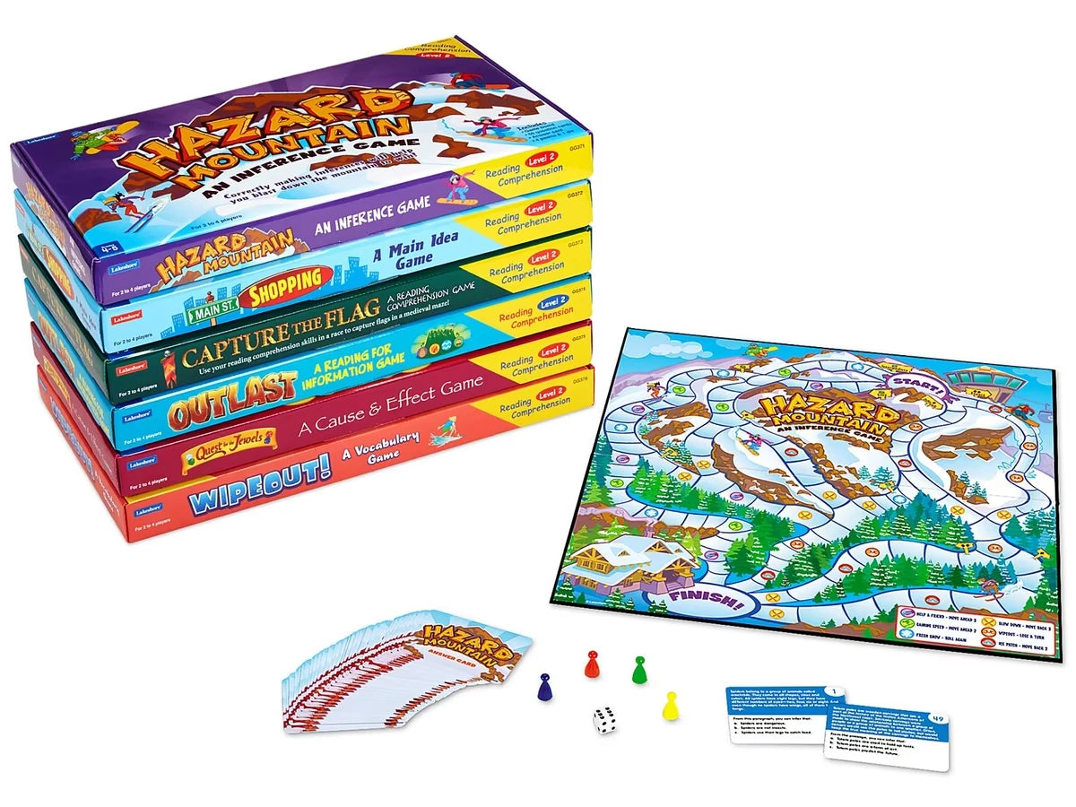 Reading Comprehension Games Library - Gr. 4-5 - US 5016