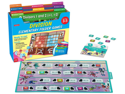 Division Facts Folder Game Library - Gr. 3-5 - US 7735