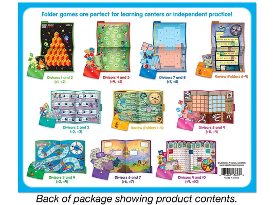 Division Facts Folder Game Library - Gr. 3-5 - US 7735
