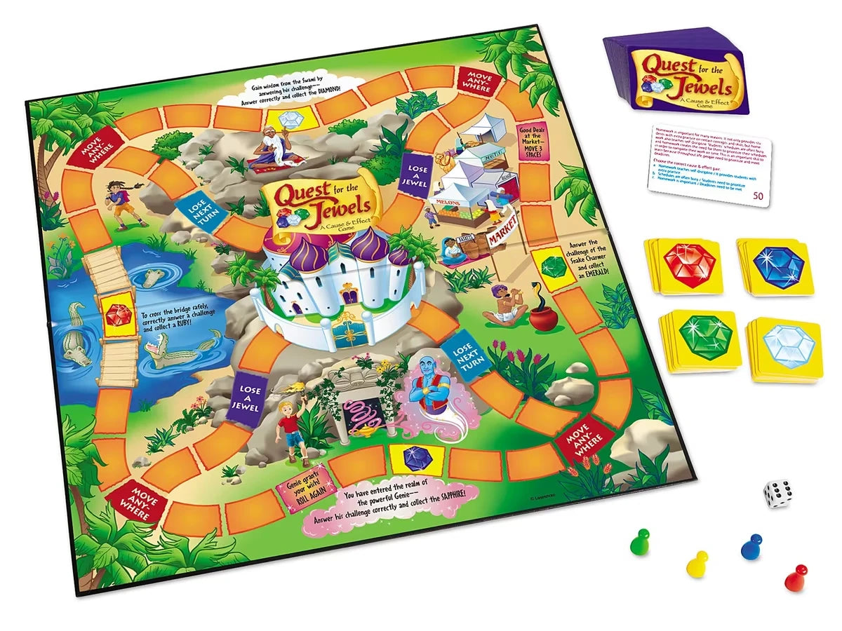 Quest for the Jewels: Cause & Effect Game - US 6407