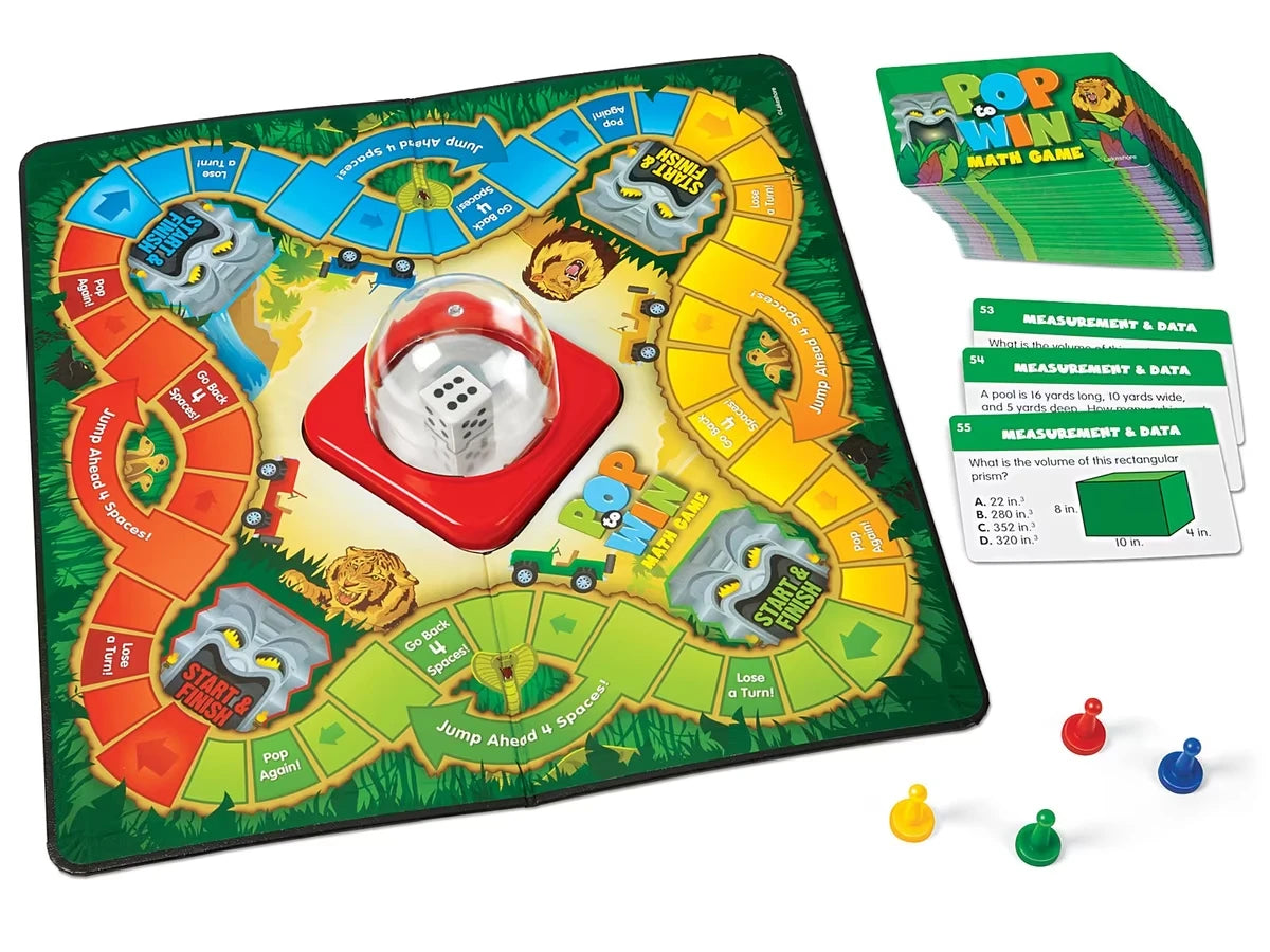 Pop to Win! Math Game - Gr. 5 - US 9973