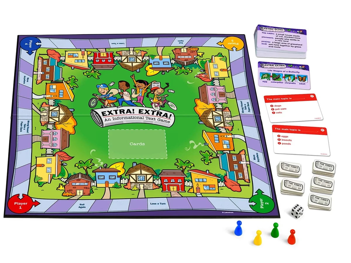 Extra! Extra!: Informational Text Game - US 3810
