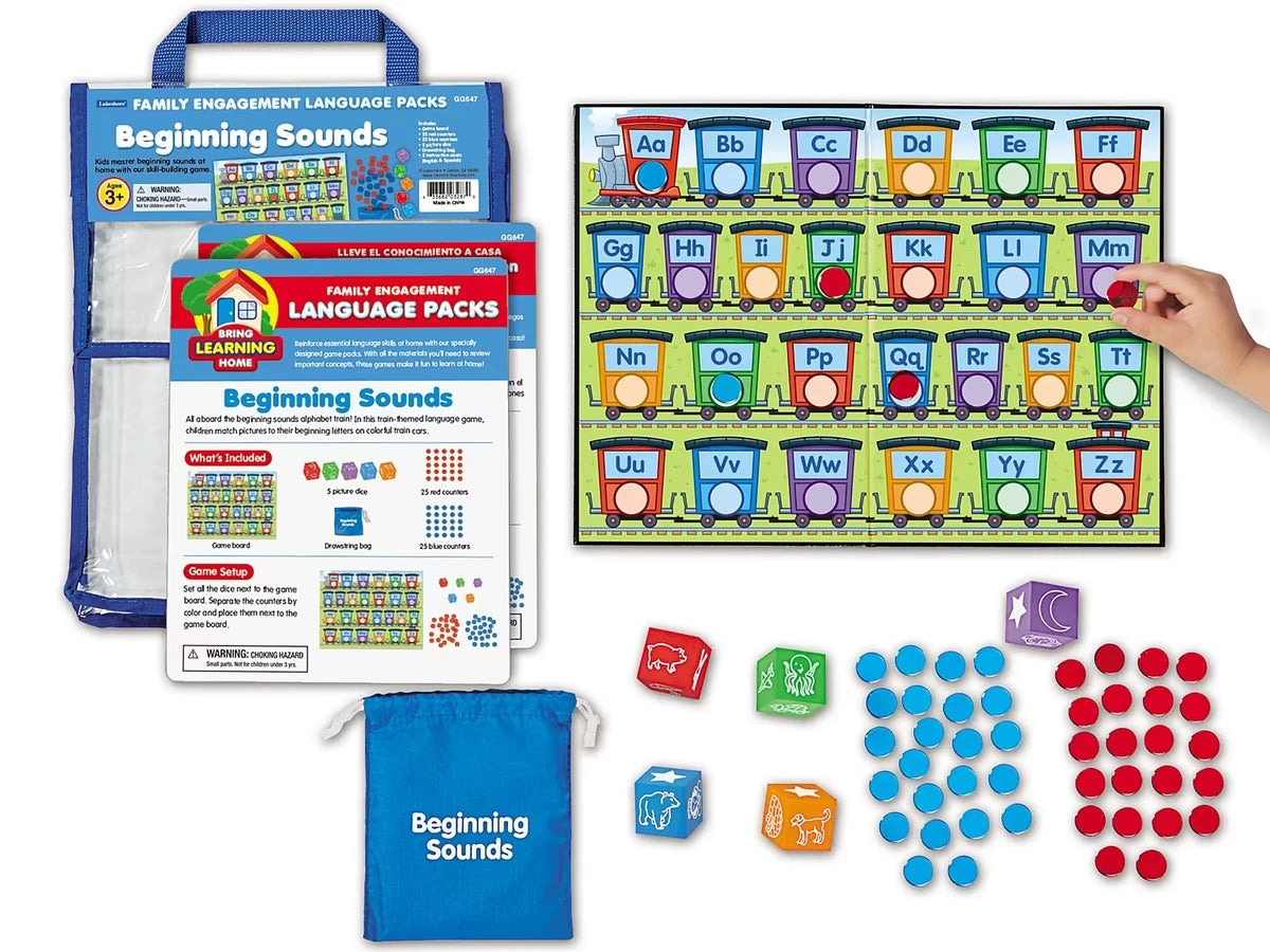 Beginning Sounds Family Engagement Pack - US 8554
