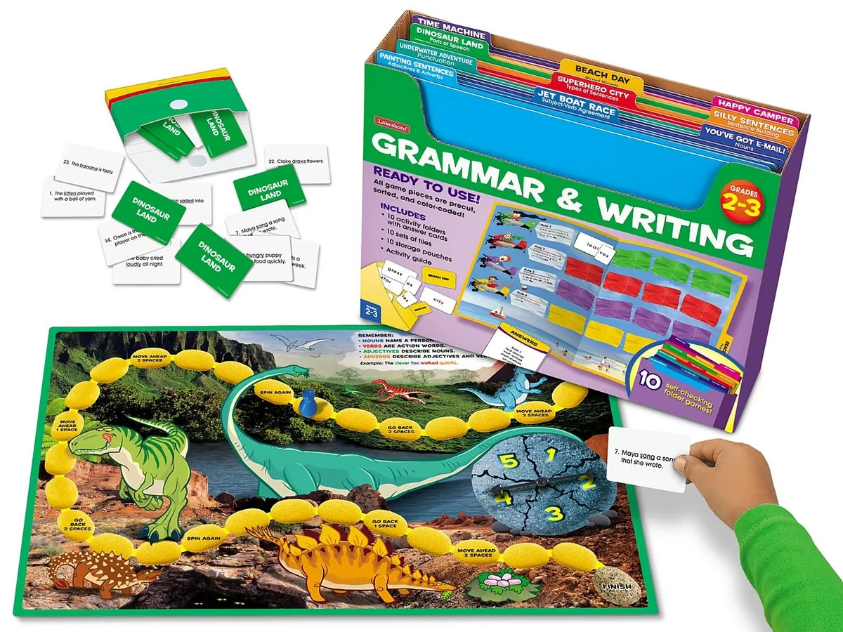 Grammar & Writing Folder Game Library - Gr. 2-3 - US 7864