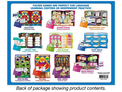 Reading Literature Folder Game Library - Gr. 4-5 - US 8159
