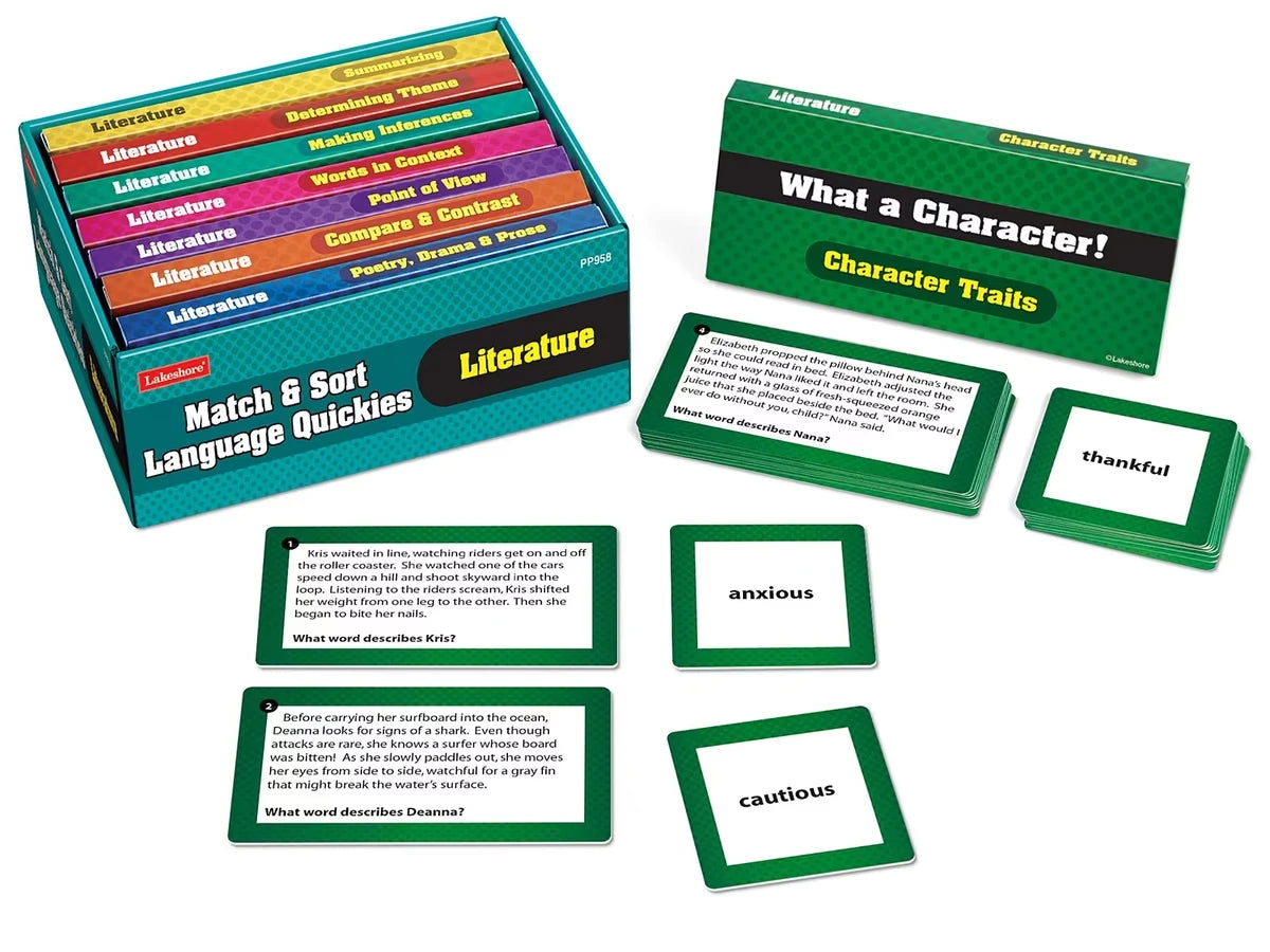 Match & Sort Literature Quickies - Gr. 4-5 - US 8323