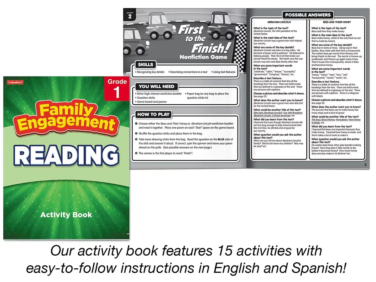 Family Engagement Reading Pack - Gr. 1 - US 3988