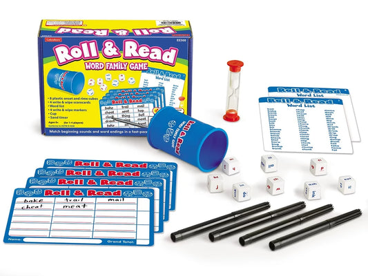 Roll & Read Word Family Game - US 7942