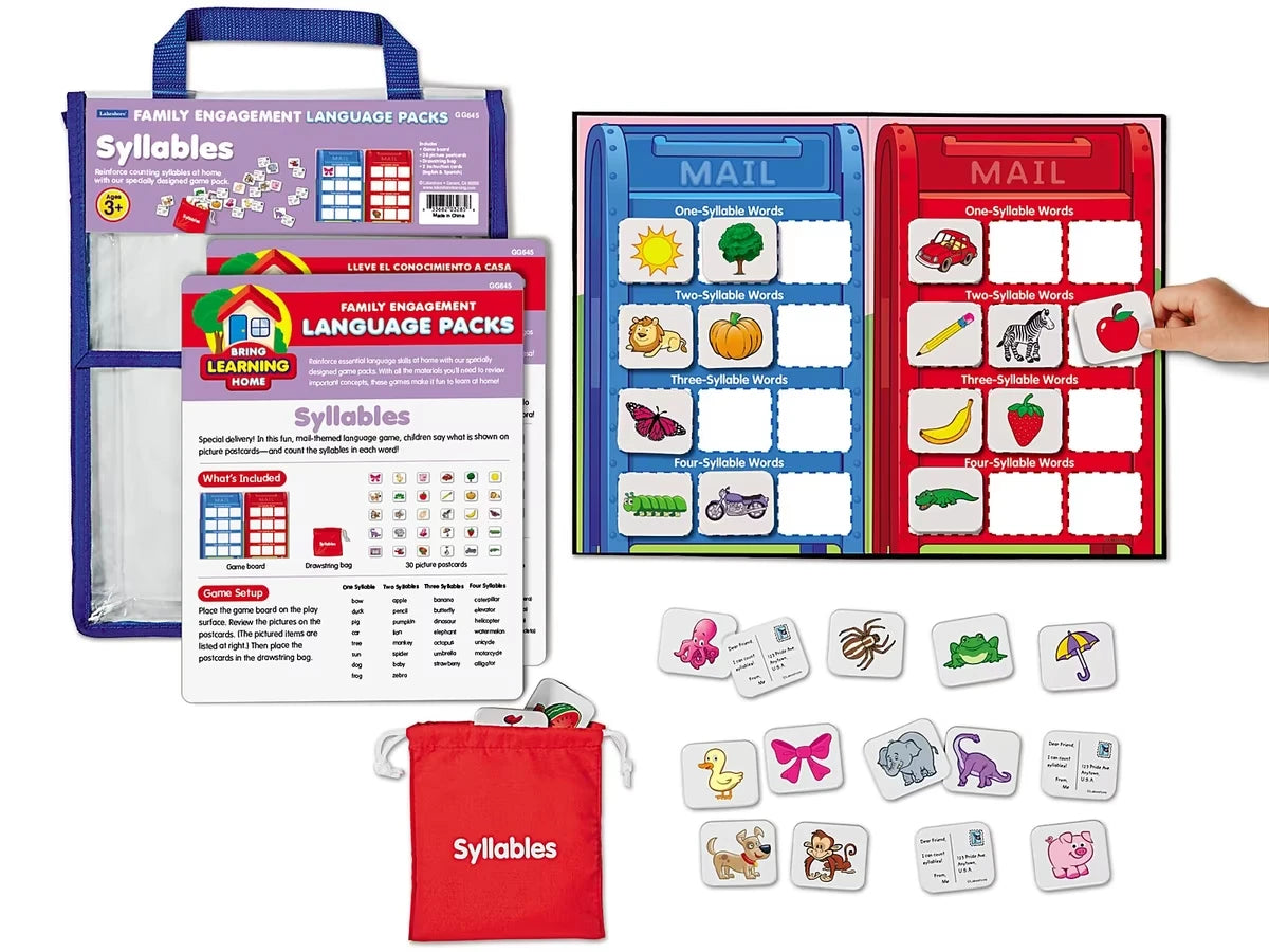Syllables Family Engagement Pack - US 1905