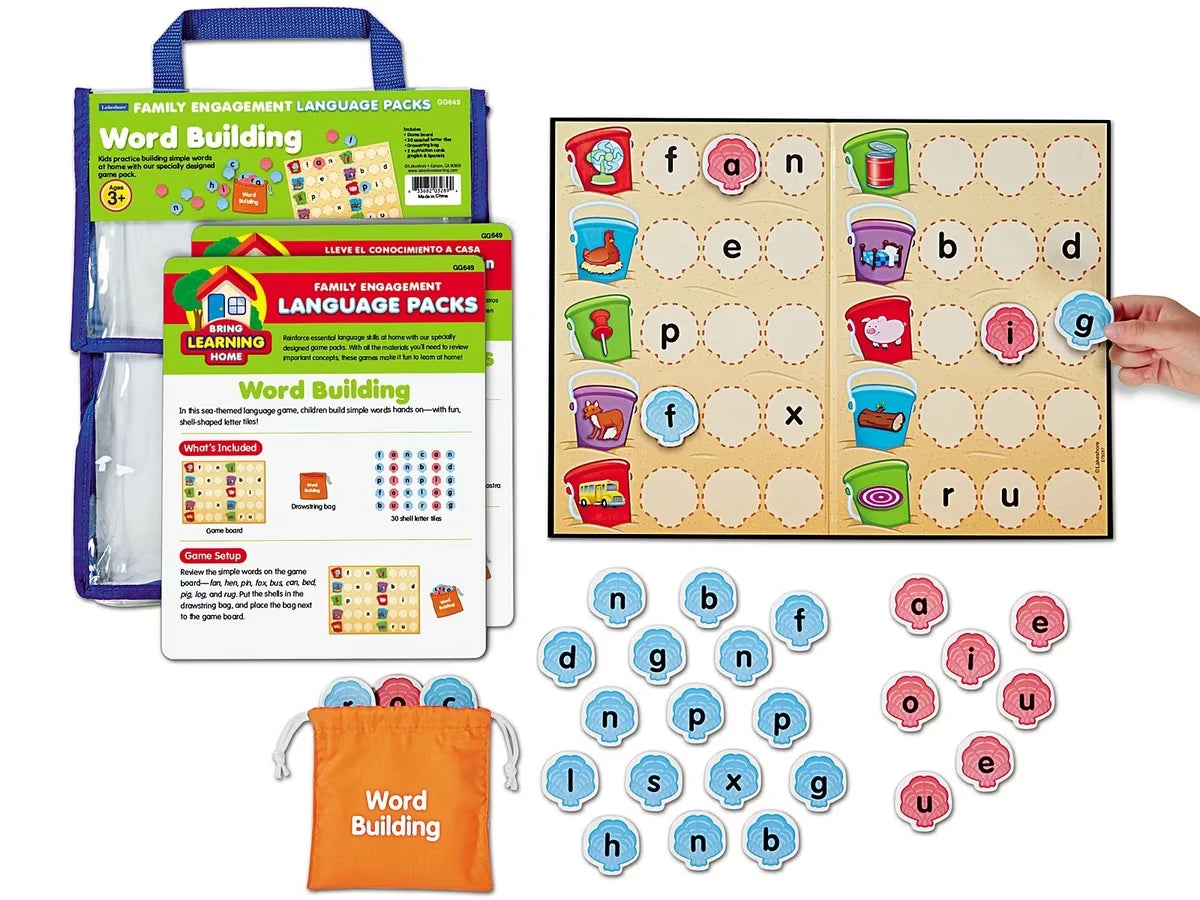 Word Building Family Engagement Pack - US 4555
