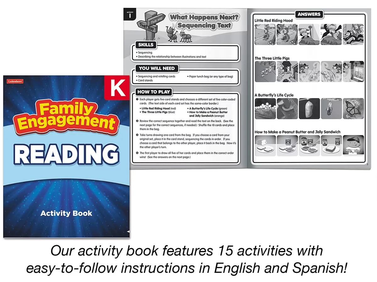 Family Engagement Reading Pack - Kindergarten - US 2125