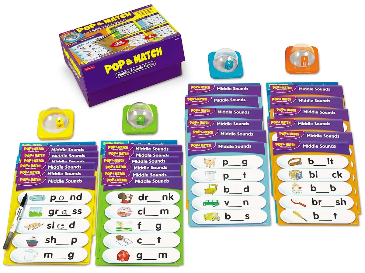 Pop & Match Middle Sounds Game Box - US 1243
