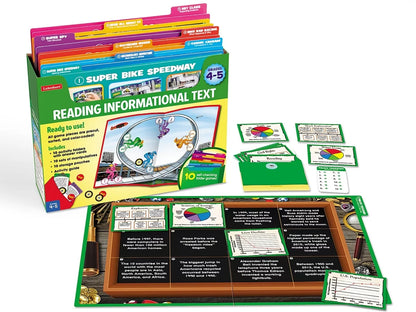 Reading Informational Text Folder Game Library - Gr. 4-5 - US 3405