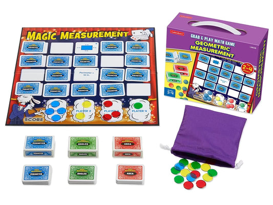 Geometric Measurement Grab & Play Game - Gr. 3-4 - US 2150