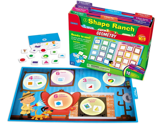 Geometry Folder Game Library - K-Gr. 1 - US 2898