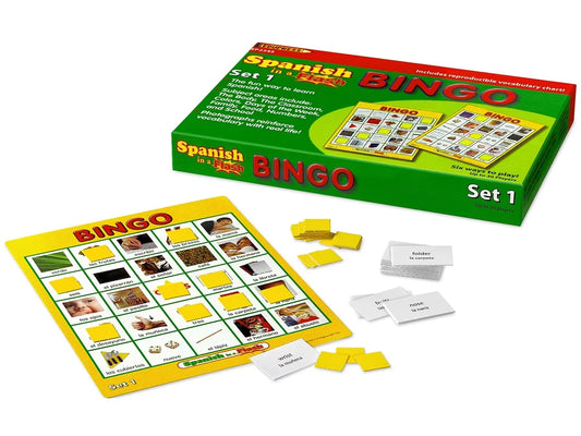 Spanish in a Flash Bingo - US 4215