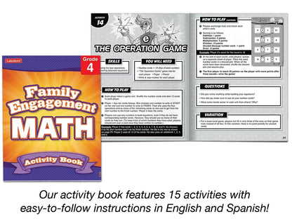 Family Engagement Math Pack - Gr. 4 - US 3088