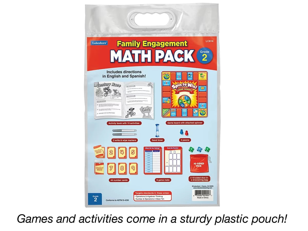 Family Engagement Math Pack - Gr. 2 - US 6062