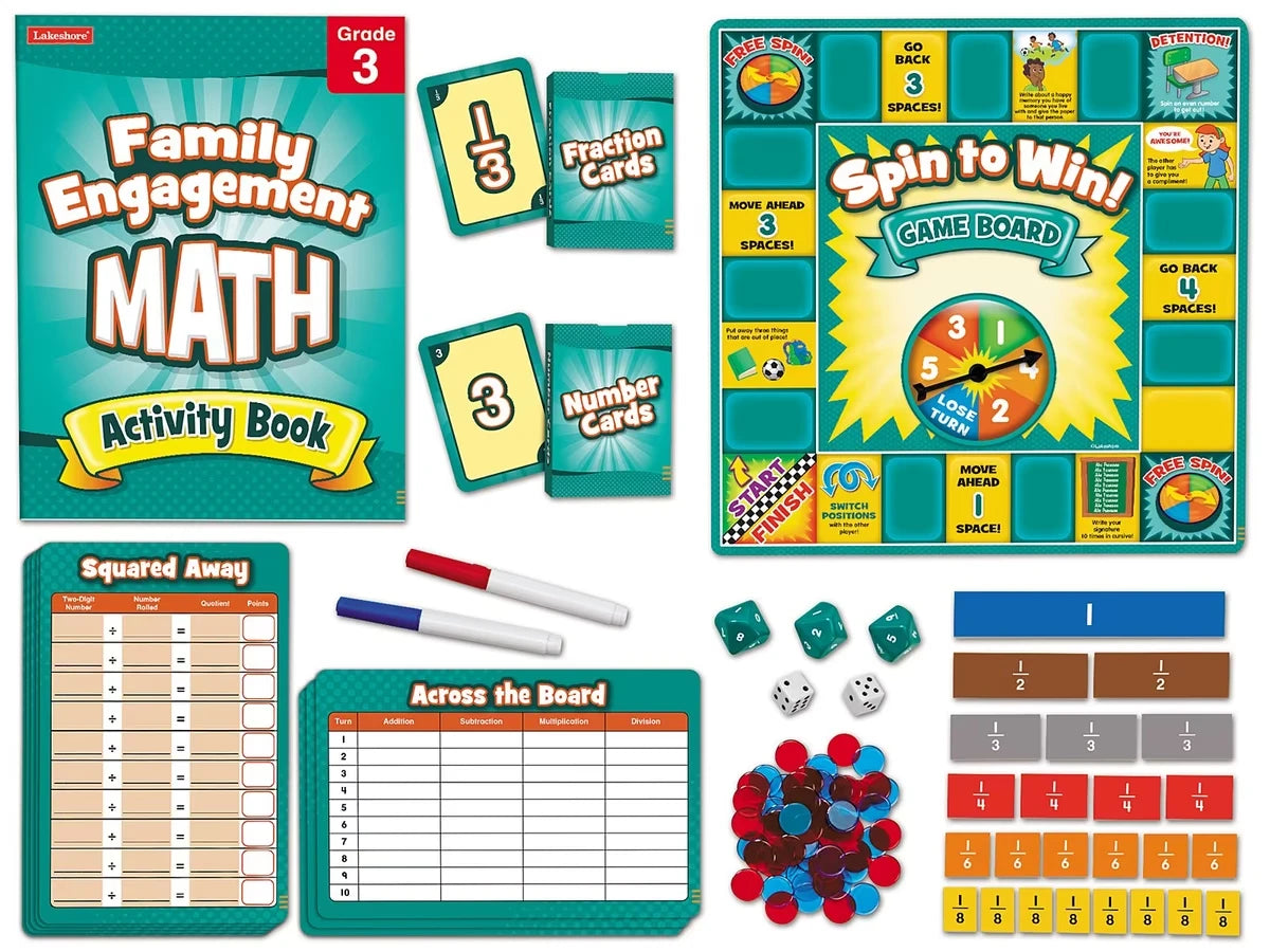 Family Engagement Math Pack - Gr. 3 - US 6983
