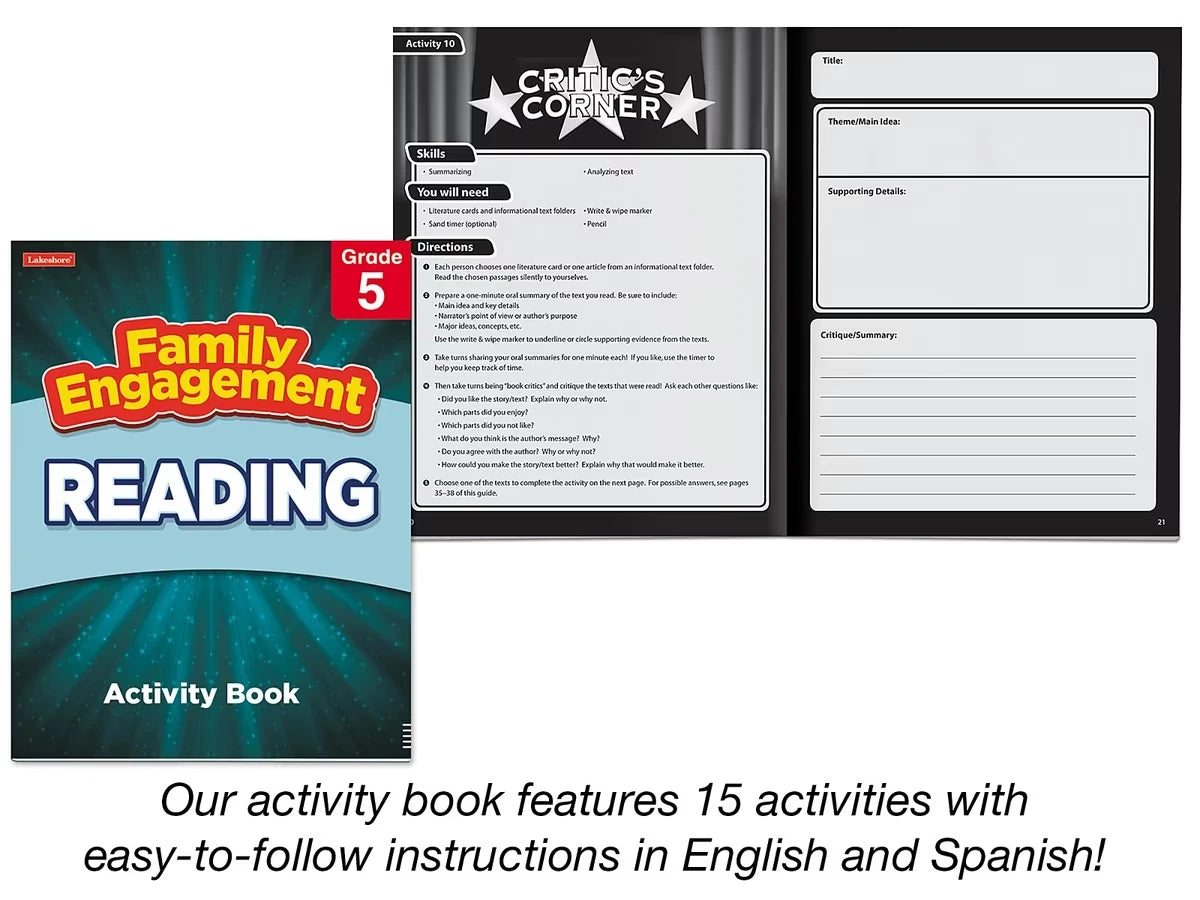 Family Engagement Reading Pack - Gr. 5 - US 5186