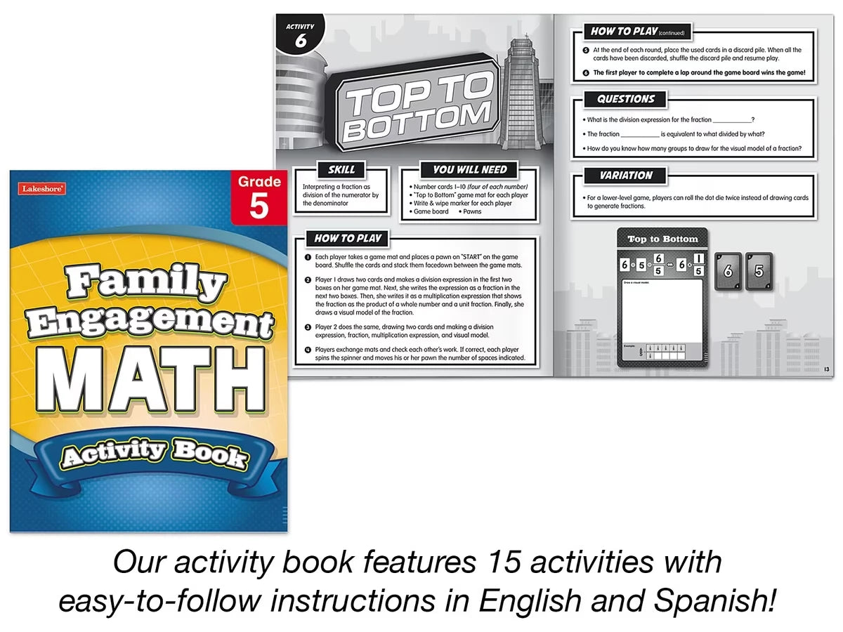 Family Engagement Math Pack - Gr. 5 - US 5004