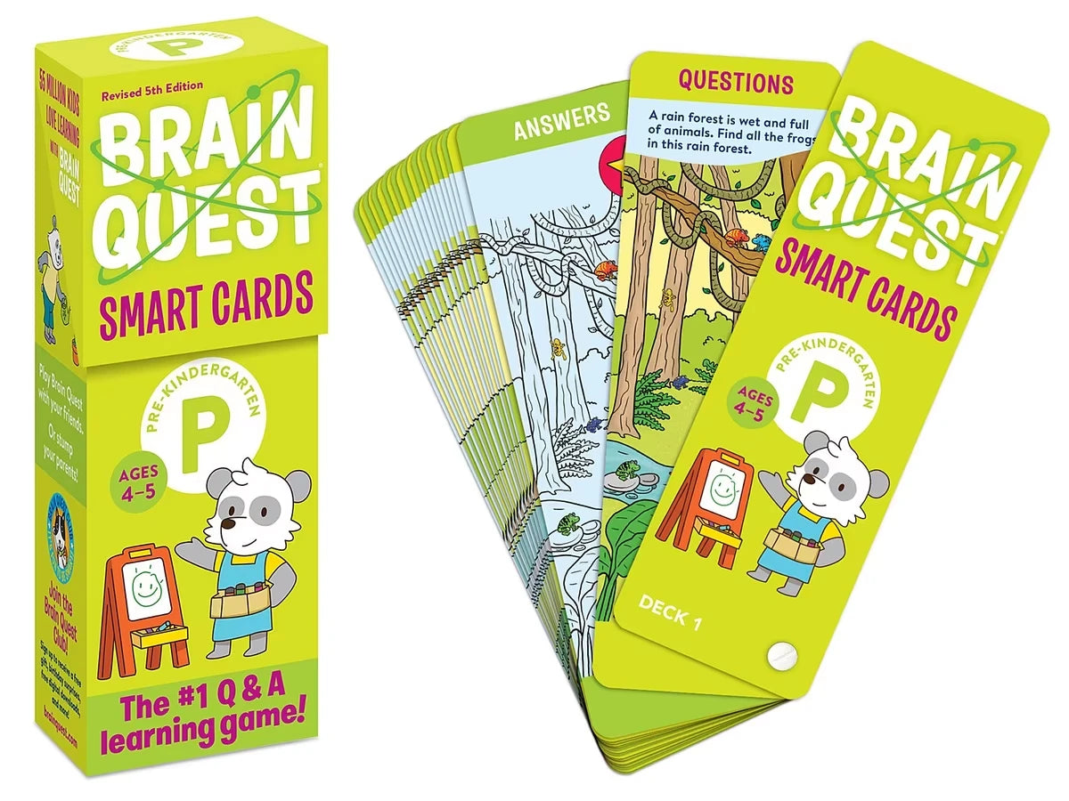 Brain Quest Challenge Cards - Pre-K - US 4724