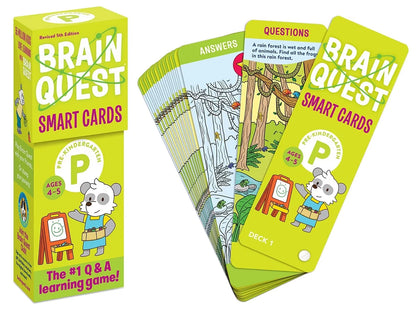 Brain Quest Challenge Cards - Pre-K - US 4724