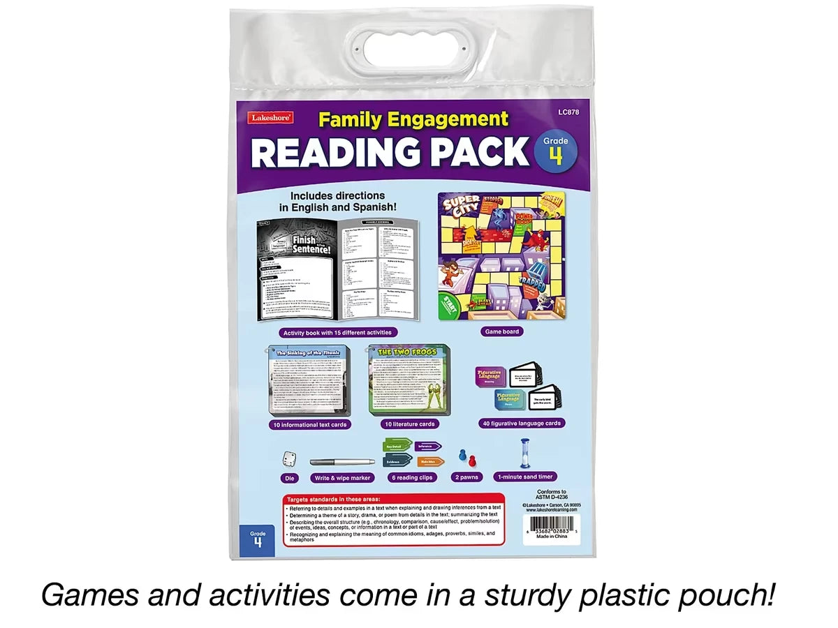 Family Engagement Reading Pack - Gr. 4 - US 3280