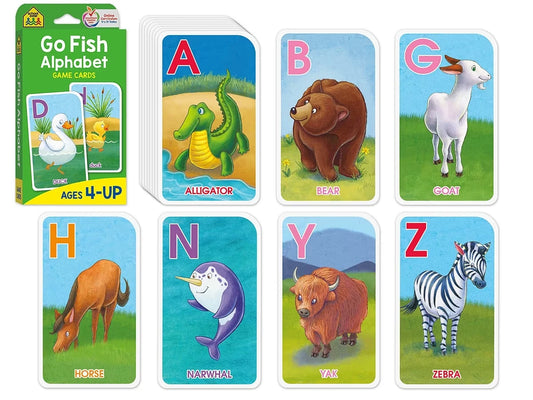 Go Fish Alphabet Game Cards - US 2978