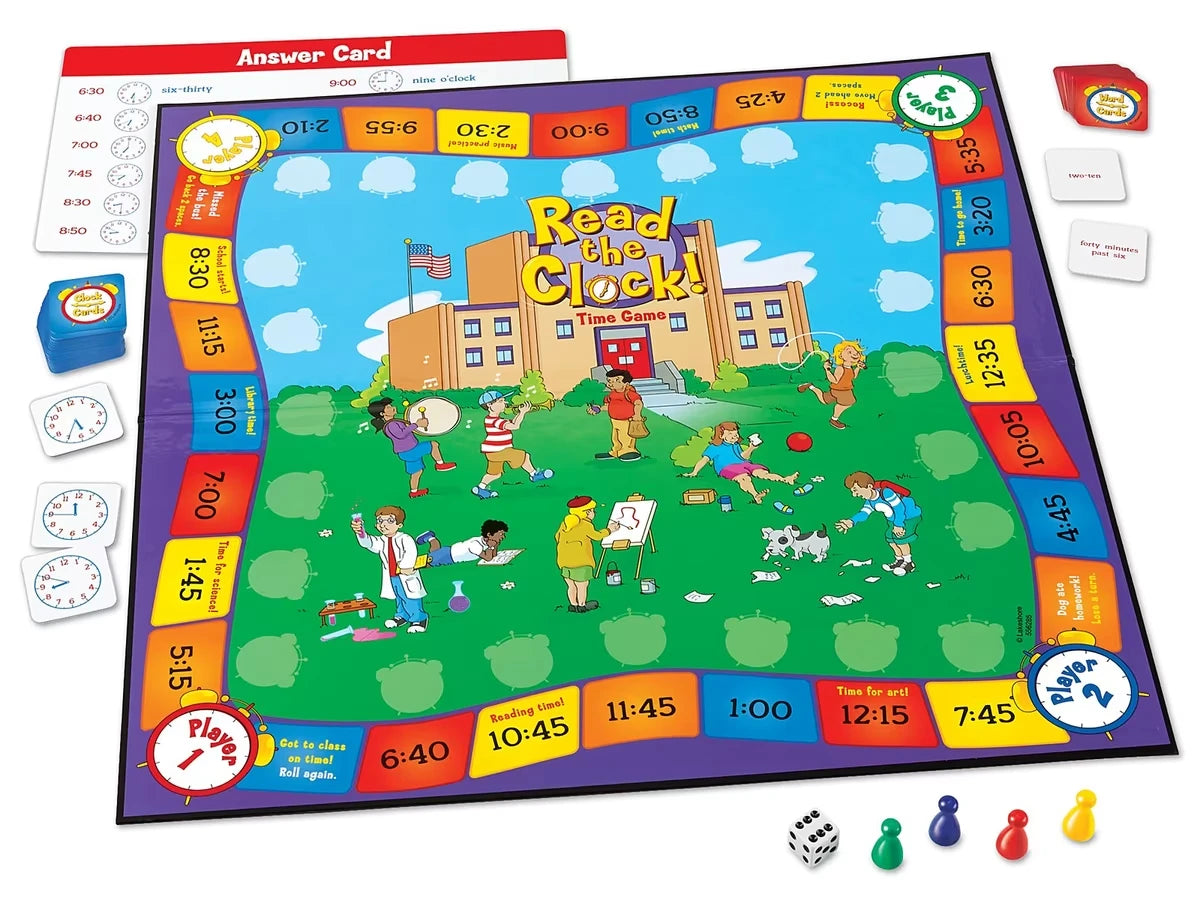 Read the Clock! Time Game - US 6195