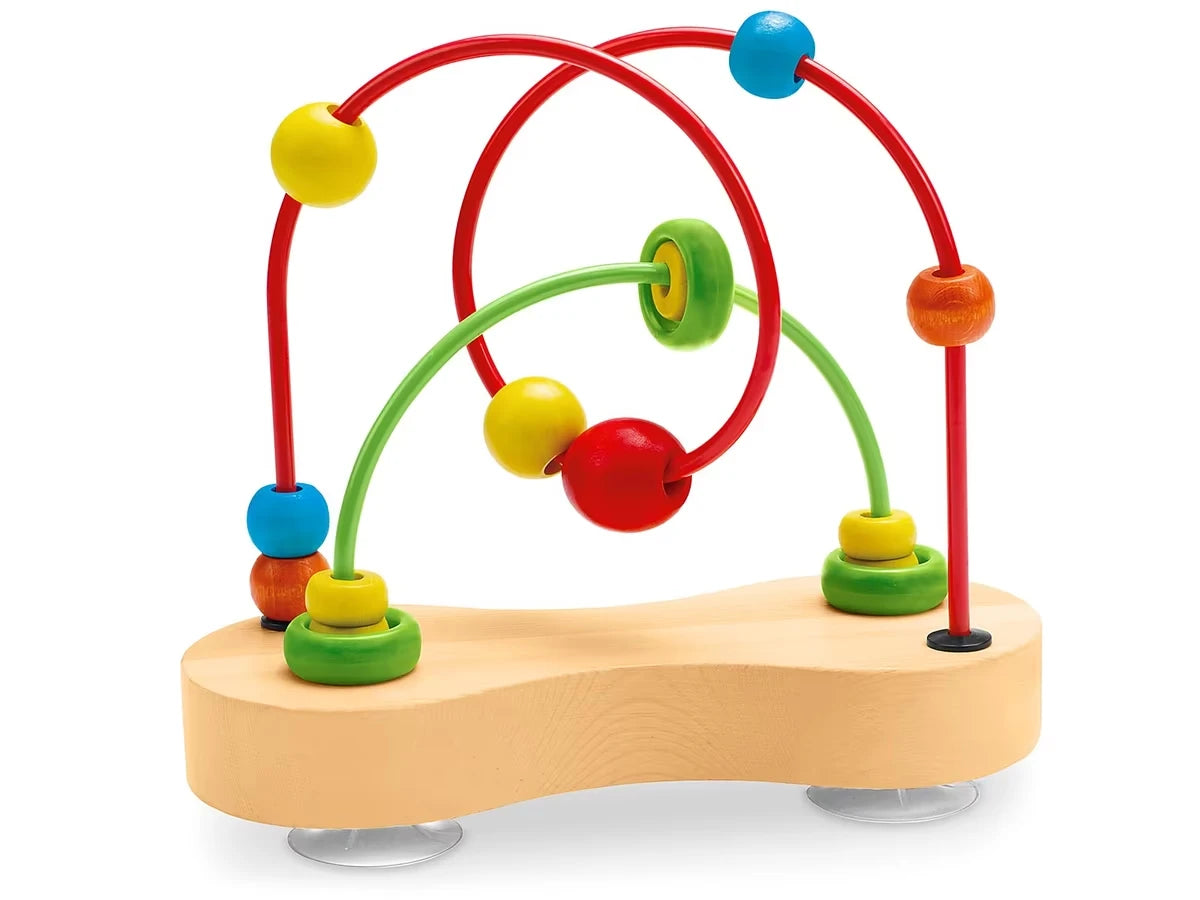 Double Bubble Wooden Beads Maze - US 2645