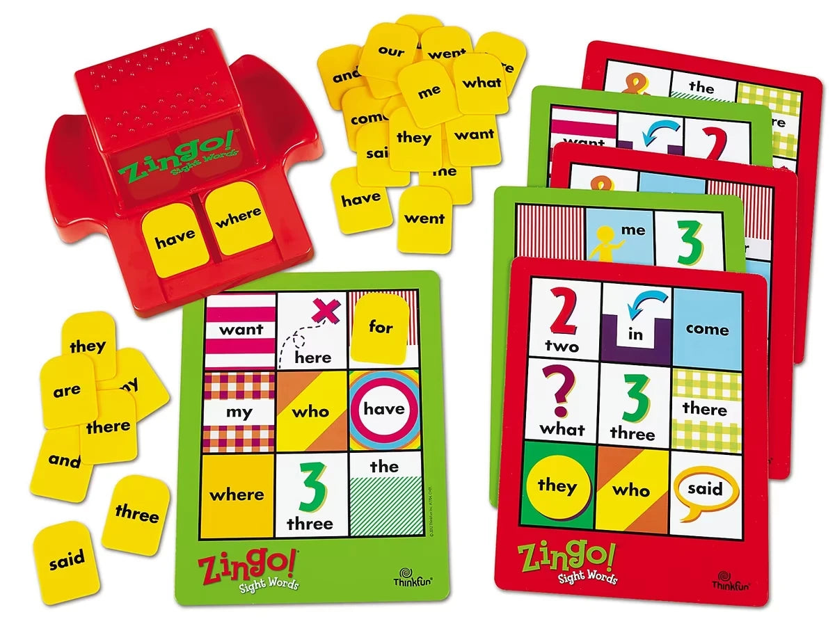 Zingo! Bingo Sight-Words Game - US 6380