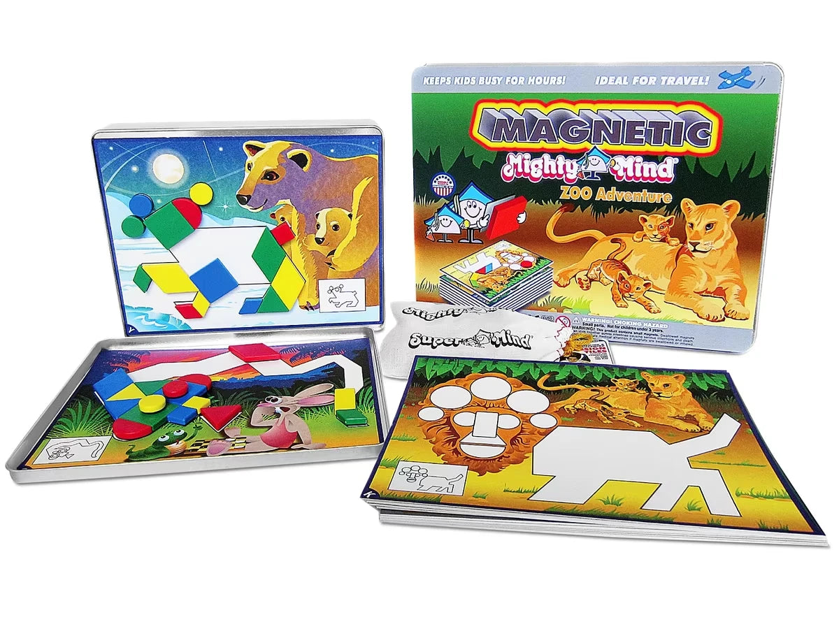 Magnetic MightyMind® Logic Puzzle - Zoo Adventure - US 1245