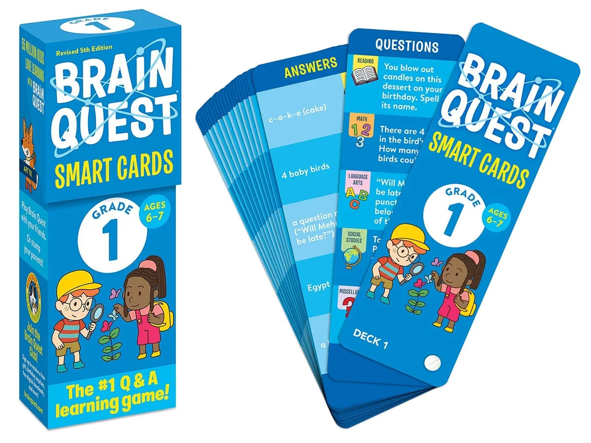 Brain Quest Challenge Cards - Gr. 1 - US 6218