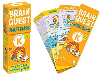 Brain Quest Challenge Cards - Kindergarten - US 2720