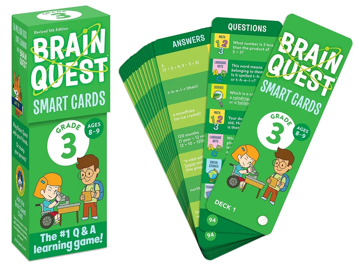 Brain Quest Challenge Cards - Gr. 3 - US 4474